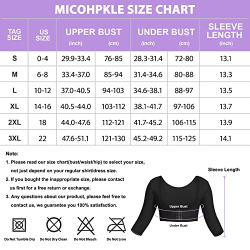 MICOHPKLE Women Arm Shaper Compression Sleeve Lipo Post Surgical