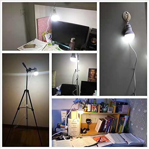 image for Santaro LED Light for Camping Hiking Outdoor Children Bed Lamp Portabl