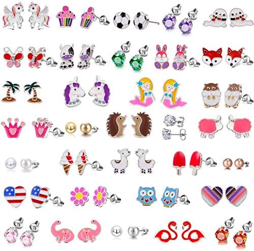 Nickel Free Kids Earrings for Girls 
