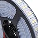 XKTTSUEERCRR 5050 SMD 16.4Ft 5 Meter Double Row 600LEDs Cool White Waterproof Flexible LED Strip Lights 120LEDs/M 600LEDs/Roll String Lights