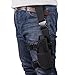 Shootmy Tactical Right Leg Holster with Magazine Pouch, Black