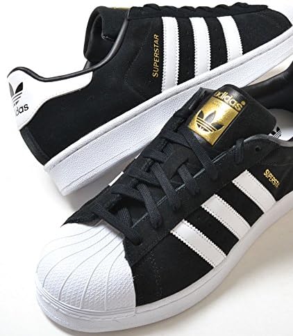 adidas superstar suede black
