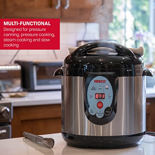 NESCO NPC9 Smart Electric Pressure Cooker and Canner, 9.5 Quart