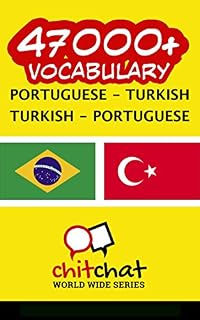 Livro 47000+ Portuguese - Turkish Turkish - Portuguese Vocabulary