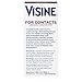 Visine For Contacts Lubricating + Rewetting Drops, Sterile Refreshing & Rewetting Drops for Daily and Soft Contact Lenses, Thimerosal-Free, 0.5 Fl Oz