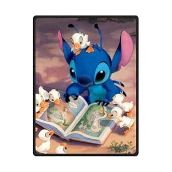 Disney Lilo & Stitch Chevron Stitch Throw Blanket