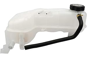BRTEC Coolant Reservoir with Cap 1999 2000 2001 2002 2003 2004 2005 for Chevy Cavalier 1999-05 for Pontiac Sunfire; 1999 2000 2001 2002 2003 2004 2005 for Chevy Malibu Coolant Reservoir with Cap