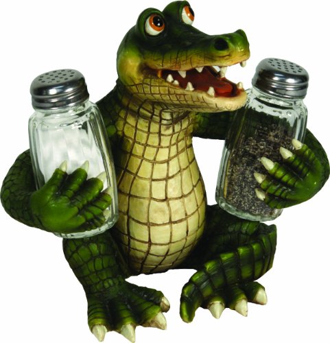 River's Edge 584 Salt and Pepper Shaker Holder (Alligator)