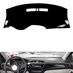 leather dash board cover mat Compatible with Buick