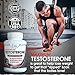 Maximum Testosterone Booster for Men - 20X More Natural Muscle Best Tribulus Terrestris Extract for Strength Endurance Metabolism Lean Muscle Size Pump Performance