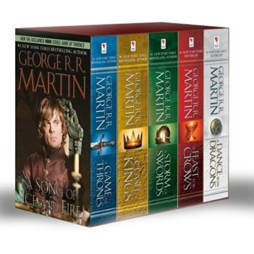 A Game of Thrones Set Five Book Box Set Mass Market