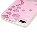 iPhone 8 Plus Case, iPhone 7 Plus Case, Badalink Sparkle Dynamic Quicksand Cover Bumper TPU Frame PC Back Anti-Scratch Shockproof Shell Skin for iPhone 7 Plus (2016) / iPhone 8 Plus (2017) - Elephant