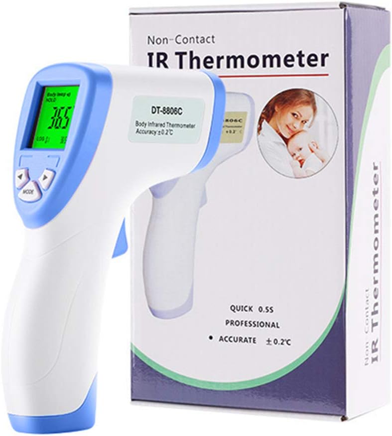 Hendont LCD Infrared Thermometer Digital IR Non-Contact Forehead Temperature Meter Test Equipment