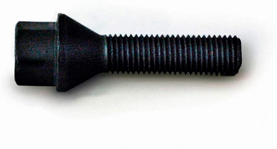 H&R Wheel Bolt Taper Seat M12 x 1.50 - Length 40 mm - Black
