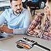 Fast Wireless Charger, ZealSound Qi-Certified Wireless Charging Pad Station 10W/7.5W5/W Ultra Slim【Case Friendly】【 Ultra Slim Portable】 Tempered Glass for All Qi Enabled Phones and Watch (Black)