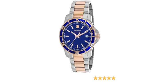 movado 800 blue