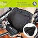Large Bike Seat Cushion Gel Padded Cover – Bicycle Wide Soft Saddle Pad | 10x11in | with Waterproof Cover – Exercise Stationary Spin Bike Road Mountain Cruiser Bike Used for Indoor | Gym – Men & Womenthumb 3
