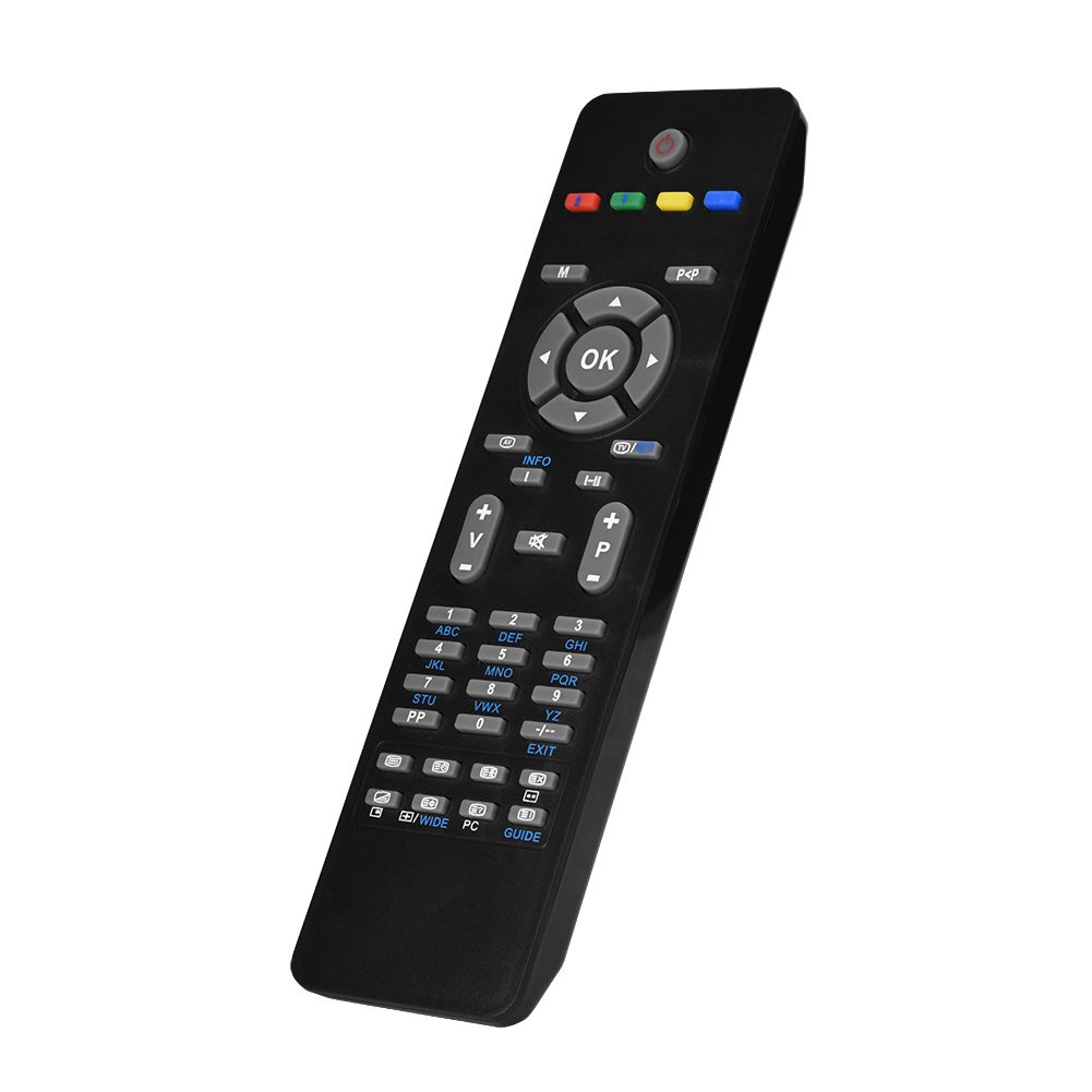 Tosuny Universal Smart TV Remote Control RC1205 For Replacement Remote Controller for Smart LED LCD TV, Black