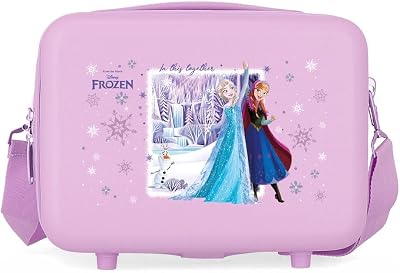 Joumma Disney Congelada Neste Saco de Higiene Adaptável Conjunto Roxo 29x21x15 cm ABS rígido 9,1L 0,8 kg