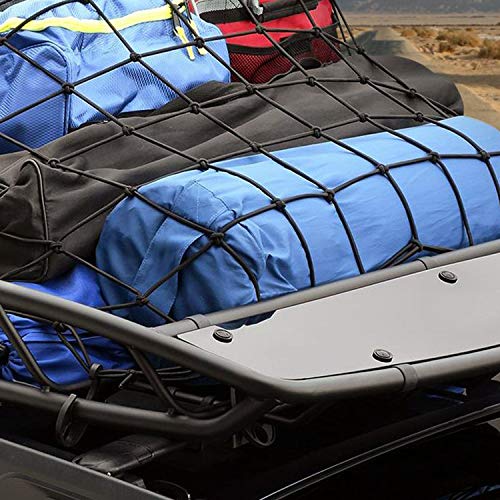 Kohree Cargo Net for Pickup Truck Bed, 3'x4' Stretches to 6'x8' for