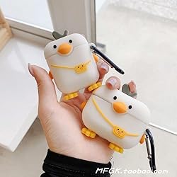 Cute Duck Case for Airpod Pro/Pro 2 Gen Cases