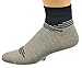 Sierra Socks Men's Rayon Derived from Bamboo Low Cut Seamless Toe Socks 3 Pair Pack (Gray Black Gray)