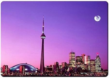 Toronto de Canadá de noche con imán para la nevera: Amazon.es: Hogar