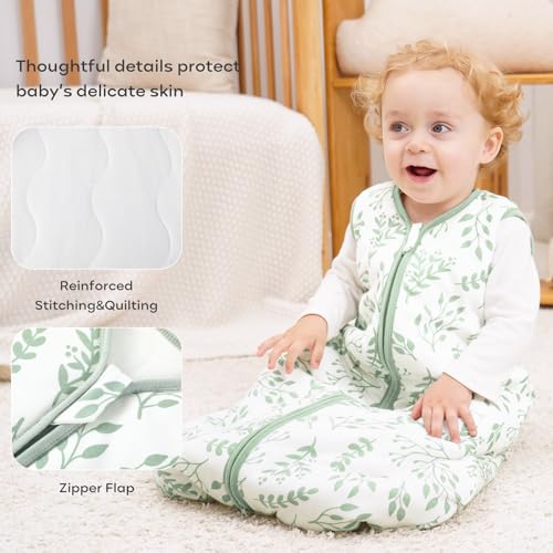 Yoofoss Baby Sleep Sack 06 Months, TOG 2.5 Baby Wearable Blanket with