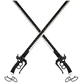 2PC COMBO SET 37" Attack on Titan Shingeki Kyojin Fantasy Foam Sword LARP Halloween Costume Cosplay Xmas