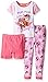 Nickelodeon Girls' Paw Patrol 3-Piece Cotton Pajama Set