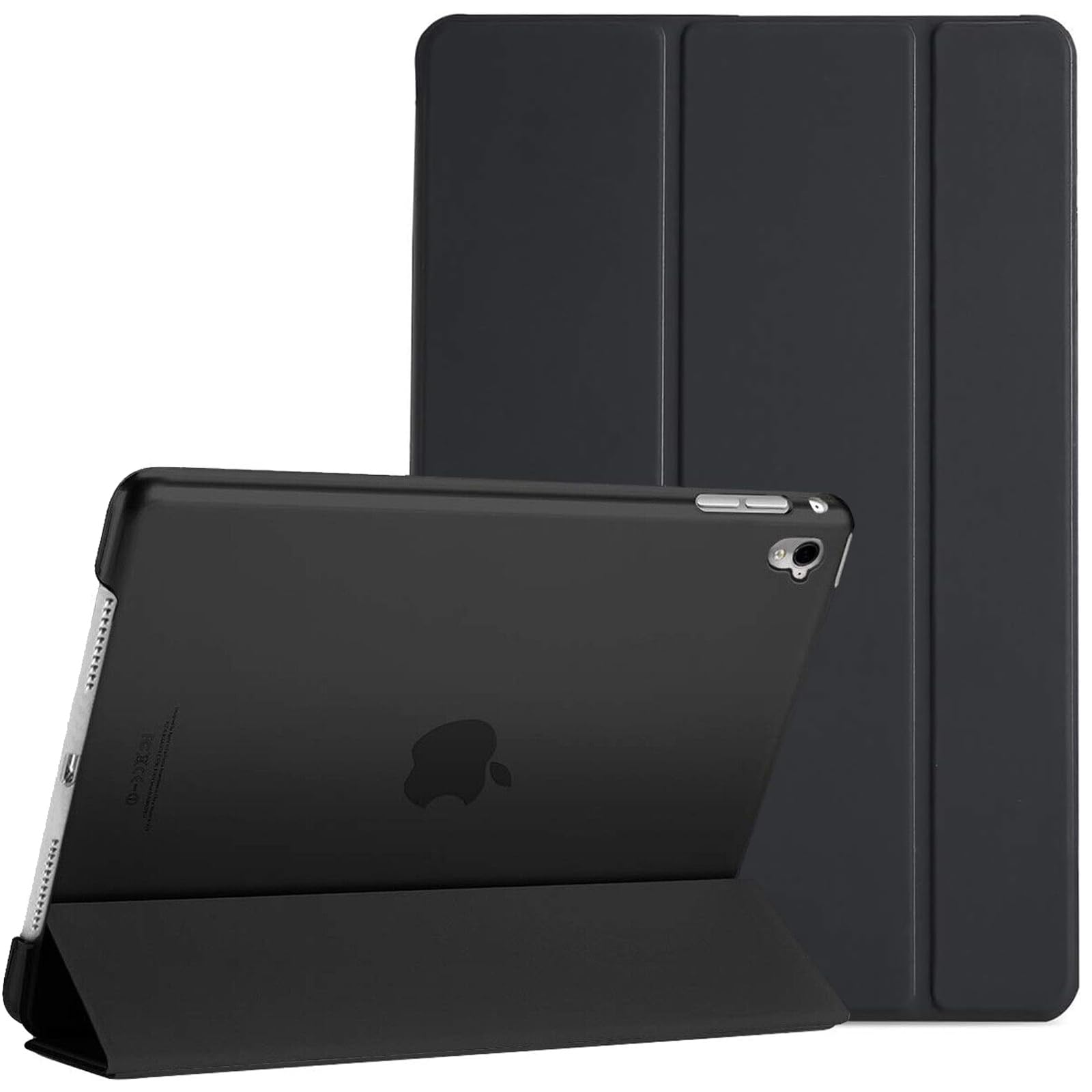 Smart Case For iPad 10.2-Inch 9th/8th/7th Generation 2021/2020/2019 with Auto Wake/Sleep Magnetic Lightweight Protective tablet cover (Black)…