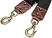 Replacement Padded Luggage Shoulder Strap with Huge Metal Hooks for Travel Weekender Bag #J-001