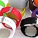 KitMax (TM) Pack of 6 Assorted Color Touch Screen Jelly Silicone Band Automatic LED Digital Bracelet Wrist Watch (Color May Vary)