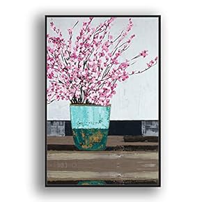 Framed Canvas Wall Art for Living Room, Bedroom Minimalist Abstract Canvas Prints for Modern Home Decoration Ready to Hang - 16"x24" inches