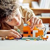 LEGO Minecraft The Fox Lodge 21178 Official Set with Fox Figures view 7