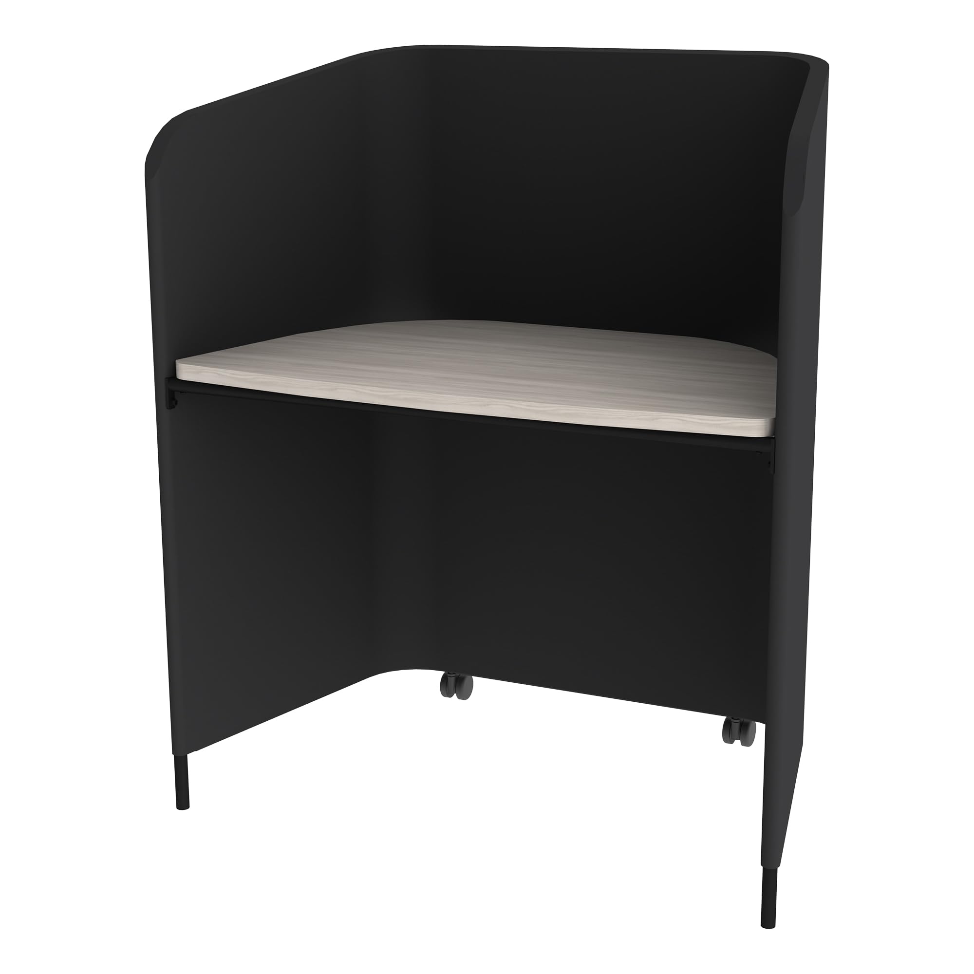 Learniture Workstation Privacy Carrel Study or Work