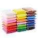 KAYLAN 24 Colors Slime DIY Creative Street Model Clay, DIY Colored Clay,Soft Molded Oven Baking Clay and Tutorial. Best gift for Children.