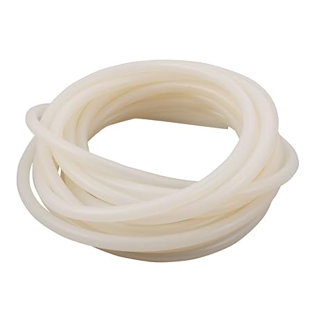 sourcing map Silikon Schlauch Hochtemperaturbeständige Flexible Rohr 5 Meter 4mm x 6mm de