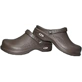 Natural Uniforms Ultralite Women's Clogs with Strap, Nursing Medical Work Mule