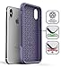 Encased iPhone Xs Max Case Purple (Rebel Armor) Military Grade Protective Heavy Duty Cover