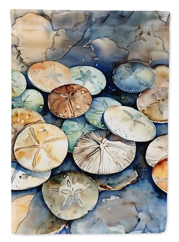 Caroline's Treasures Sand Dollars House Flag Large Porch Sleeve Pole Decorative…