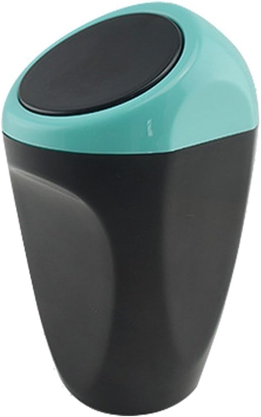 Car trash cans small car storage debris barrels Waste Storage Common,Office,kitchen, car supplies (blue)