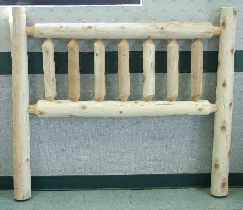 Lakeland Mills Frontier Post Headboard