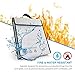 Vemingo Fireproof Bag 2000 degree Water Resistant Document Holder 15.8 x 12.6 x 3 Inches Non-Itchy Silicone Coated Fireproof Safe Storage for Money, Documents, Jewelry, Passport and Laptop