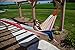 Vivere Brazilian Style Double Cotton Hammock with Polyester End Strings, 450 lb Weight Capacity (Salsa)