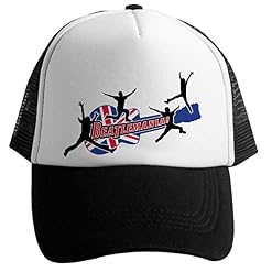 Blue Naja Casquette Beatlemania Couleur Noire et Blanche De Marque Française - Les Beatles, Paul McCartney, John Lennon, RIngo Starr, George Harrison
