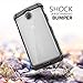 Nexus 6 Case - Poetic Google Nexus 6 Case [Affinity Series] - [TPU Grip Bumper] [Corner Protection]Protective Hybrid Case for Google Nexus 6 (2014) Frost Clear/Black (3-Year Manufacturer Warranty From Poetic)
