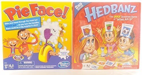 Board Games Bundle Pie Face and HedBanz by Pie Face