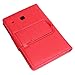 NEWSTYLE Samsung Galaxy Tab E 8.0 Keyboard Case - Folio PU Leather Stand Case Cover with Detachable Wireless Bluetooth Keyboard for Samsung Galaxy Tab E 8-Inch, Red