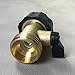 SOMMERLAND A1002 Heavy Duty Brass Garden Hose, Shut Off Valve